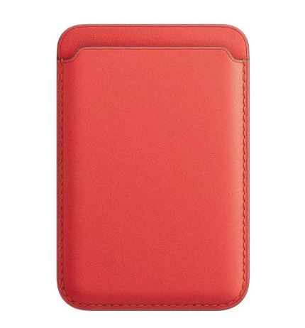 Картхолдер Leather Wallet (Красный)