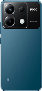 Смартфон Xiaomi POCO X6 5G 12/256GB Global (Синий, 256 ГБ, Global, 12 ГБ, Dual nanoSim, Без Rustore)