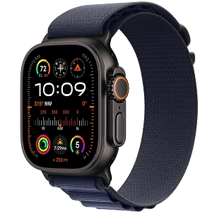 Умные часы Apple Watch Ultra 2 49 мм (2024) Black Case with Alpine Loop (49mm, Navy S, S)