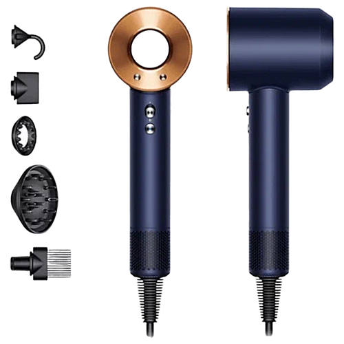 Фен Dyson Supersonic HD07 (Синий/Медный)