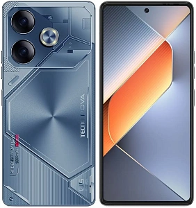 Смартфон Tecno Pova 6 8/256GB (Синий, 8 ГБ, 256 ГБ, Dual nanoSim, Global, Без Rustore)