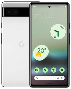 Смартфон Google Pixel 6a 6/128GB US (Белый, 6 ГБ, 128 ГБ, США, nanoSim+eSim, Без Rustore)