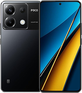 Смартфон Xiaomi POCO X6 5G 12/256GB Global (Черный, 256 ГБ, Global, 12 ГБ, Dual nanoSim, Без Rustore)