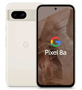 Смартфон Google Pixel 8a 8/128GB JP (Бежевый, 8 ГБ, 128 ГБ, Япония, nanoSim+eSim, Без Rustore)