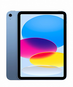 Планшет Apple iPad 10.9 (2022) 256GB Wi-Fi (Wi‑Fi, 256 ГБ, Синий, 4 ГБ, Без Rustore)