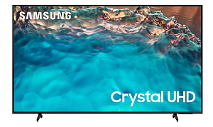 Телевизор Samsung UE43BU8000U 43" 2022 HDR, LED (Чёрный, 43")