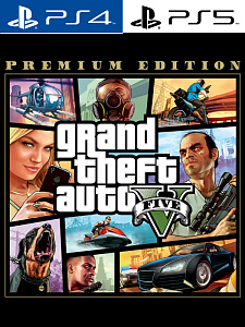 Игра Grand Theft Auto V Premium Edition (PlayStation 5)