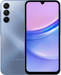 Смартфон Samsung Galaxy A15 4G 8/128GB (Синий, 8 ГБ, 128 ГБ, Global, Dual nanoSim, Без Rustore)