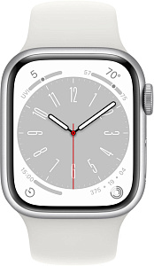 Умные часы Apple Watch Series 8 41мм (Белый S/M, 41mm, S/M)