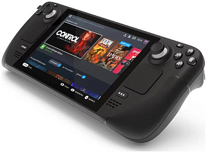 Игровая приставка Valve Steam Deck 64GB (16 ГБ, 64 ГБ, Черный, LCD, 7")