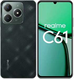 Смартфон Realme C61 8/256GB (Зелёный, 8 ГБ, 256 ГБ, Dual nanoSim, Global, Без Rustore)