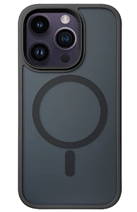 Чехол Hybrid MagSafe для iPhone 14 Pro Max (Чёрный)