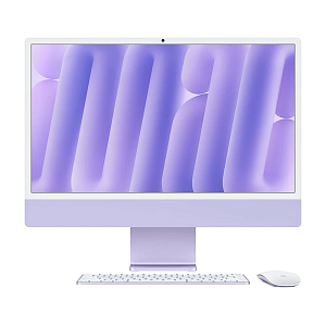 Моноблок Apple iMac 24 2024 (M4 10-Core, GPU 10-Core, 24GB, 1ТB) (Фиолетовый, 24 ГБ, 1 ТБ)