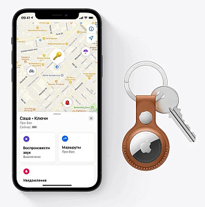 Трекер Apple AirTag (1шт, Белый)