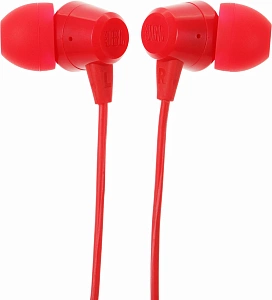 Проводные наушники JBL C50HI (Красный)