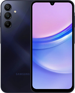 Смартфон Samsung Galaxy A15 4G 8/128GB (Темно-синий, 8 ГБ, 128 ГБ, Global, Dual nanoSim, Без Rustore)