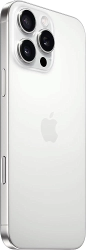 Смартфон Apple iPhone 16 Pro Max 512GB eSim (8 ГБ, 512 ГБ, Титановый белый, США, eSim, Без Rustore)