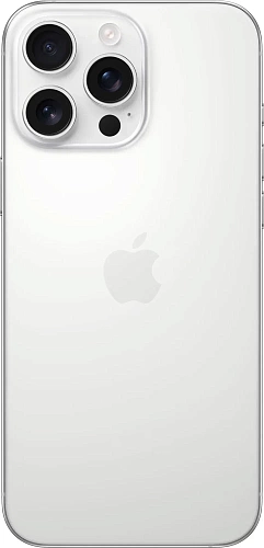 Смартфон Apple iPhone 16 Pro Max 512GB eSim (8 ГБ, 512 ГБ, Титановый белый, США, eSim, Без Rustore)