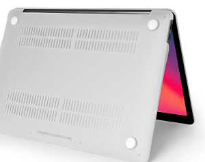 Чехол накладка Gurdini на Macbook Air 13 (Белый)