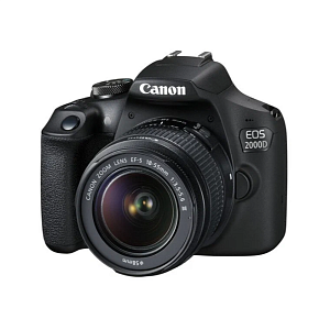 Фотоаппарат Canon EOS 2000D Kit EF-S 18-55mm f/3.5-5.6 III (Черный)