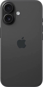 Смартфон Apple iPhone 16 256GB nanoSim+eSim (8 ГБ, 256 ГБ, Черный, nanoSim+eSim, Global, Без Rustore)