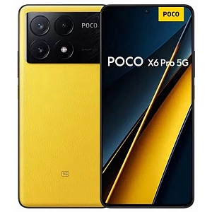 Смартфон Xiaomi POCO X6 Pro 5G 12/512GB Global (Жёлтый, 512 ГБ, Global, 12 ГБ, Dual nanoSim, Без Rustore)