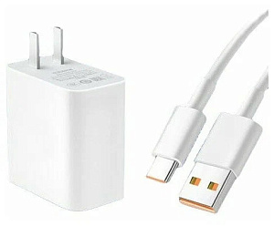 Адаптер с кабелем Xiaomi 33w (CN) (Белый)