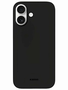 Чехол пластиковый KZDOO Air Skin для iPhone 17 (Черный)