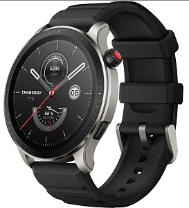 Умные часы Amazfit GTR 4 46 мм GPS (46mm, Чёрный)
