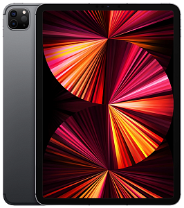 Планшет Apple iPad Pro 11 (2021) 128GB Wi-Fi + Cellular (Wi‑Fi + Cellular, 128 ГБ, Чёрный, 8 ГБ, Без Rustore)