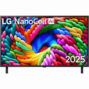 Телевизор LG 43NANO90A6B (Черный, 43")