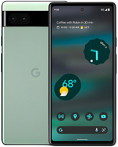 Смартфон Google Pixel 6a 6/128GB Global (6 ГБ, 128 ГБ, Зелёный, Global, nanoSim+eSim, Без Rustore)