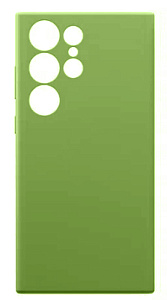 Чехол силиконовый для Samsung Galaxy S23 Ultra (Зеленый)