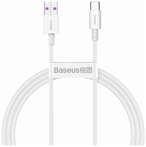 Кабель Baseus Superior Series Fast Charging Data Cable USB to Type-C 66W 2m (Белый)