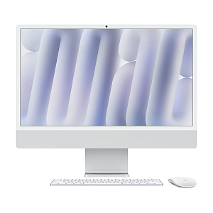 Моноблок Apple iMac 24 2024 (M4 10-Core, GPU 10-Core, 32GB, 512GB) (Серебристый, 32 ГБ, 512 ГБ, Z1EJ000MD)