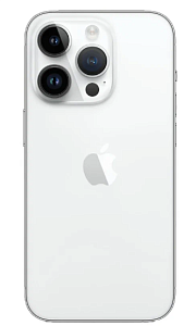 Смартфон Apple iPhone 14 Pro 256GB eSIM (256 ГБ, Белый, США, 6 ГБ, eSim, Без Rustore)