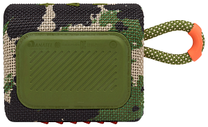 Портативная акустика JBL GO 3 (Зелёный камуфляж)