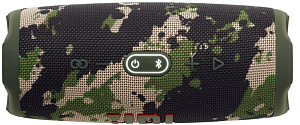 Портативная акустика JBL Charge 5, Global (Зелёный камуфляж, Global)
