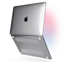 Чехол накладка Gurdini на MacBook Pro 13 (Прозрачный)