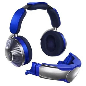 Беспроводные наушники Dyson Zone Ultra с очистителем воздуха (Синий)