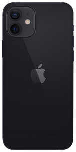 Смартфон Apple iPhone 12 128GB (128 ГБ, Чёрный, 4 ГБ, nanoSim+eSim, Global, Без Rustore)