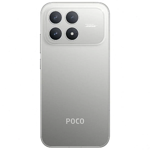 Смартфон Xiaomi POCO F8 Pro (Серебристый, 12 ГБ, 512 ГБ, Dual nanoSim, Global, Без Rustore)