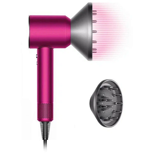 Фен Dyson Supersonic HD07 (Фуксия/Никель)