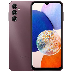 Смартфон Samsung Galaxy A14 4/64 GB (4 ГБ, 64 ГБ, Бордовый, Dual nanoSim, Global, Без Rustore)