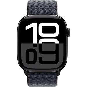Умные часы Apple Watch Series 10 46мм (Черный, 46mm, One size, Sport Loop)