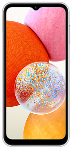 Смартфон Samsung Galaxy A14 4/128 GB (4 ГБ, 128 ГБ, Серебристый, Dual nanoSim, Global, Без Rustore)