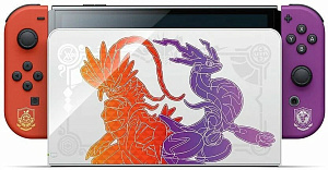 Игровая приставка Nintendo Switch (Pokémon Scarlet, 64 ГБ, 7", OLED)