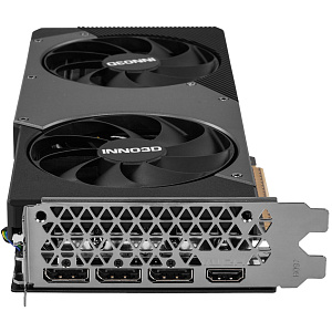Видеокарта Inno3D GeForce RTX 5060 Ti 16384Mb, Twin X2 OC 16 Gb (N506T2-16D7X-191073N) 1xHDMI, 3xDP, Ret (Черный)