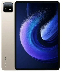 Планшет Xiaomi Pad 6 8/256GB Wi-Fi CN (Золотистый, 256 ГБ, 8 ГБ, Wi‑Fi, CN, Без Rustore)