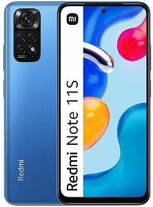 Смартфон Xiaomi Redmi Note 11S 5G 6/128GB Global (Синий, 6 ГБ, 128 ГБ, Global, Dual nanoSim, Без Rustore)